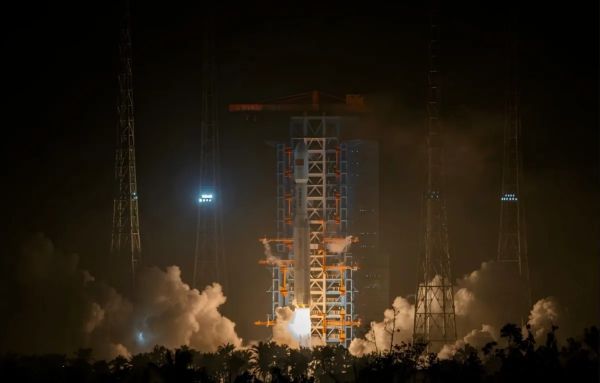 LONG MARCH 8 LAUNCHES THOUSAND SAILS SATELLITES FROM COMMERCIAL SPACEPORT