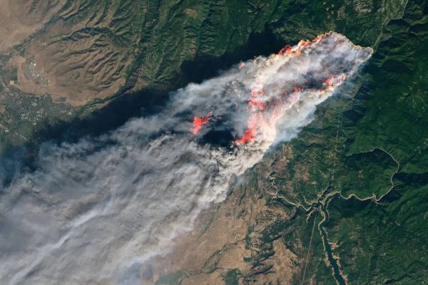 A GOOGLE-BACKED WEAPON TO BATTLE WILDFIRES MADE IT INTO ORBIT