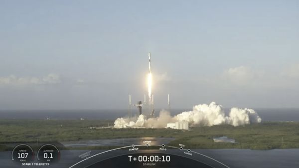 SPACEX LAUNCHES 23 STARLINK BROADBAND SATELLITES TO ORBIT FROM FLORIDA