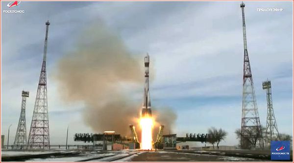 SOYUZ LAUNCHES RESURS-P5 IMAGING SATELLITE