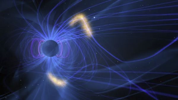 NASA SATELLITES CATCH EARTH'S MAGNETIC FIELD MAKING MUSIC